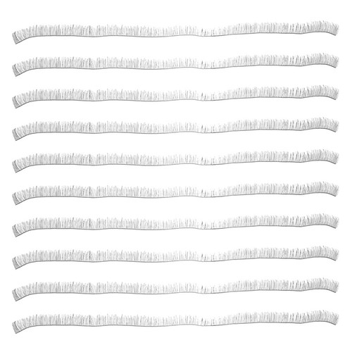 20pcs black doll - doll, eyelash
