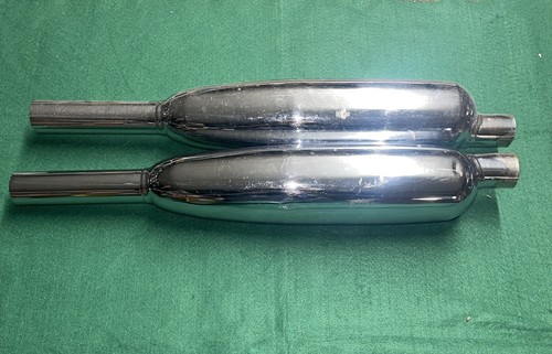 Triumph tr6c t100c silencers - tr6c,