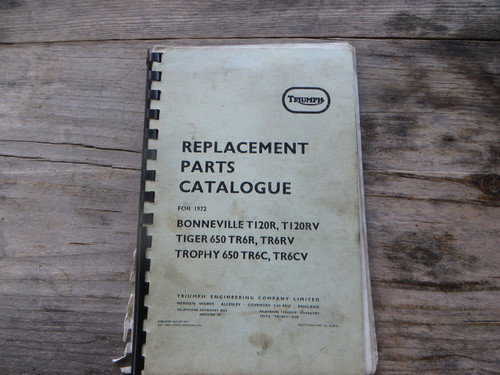 Triumph 650 parts catalogue - 650,
