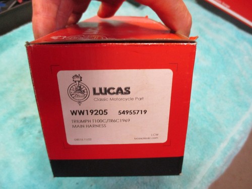 Triumph t100c tr6c 1969 - triumph, t100c,tr6c,1969,lucas