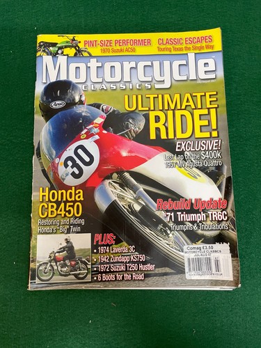 Motorcycle classics jul - classics,