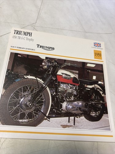 Triumph 650 tr6c trophy 1959 - tr6c,