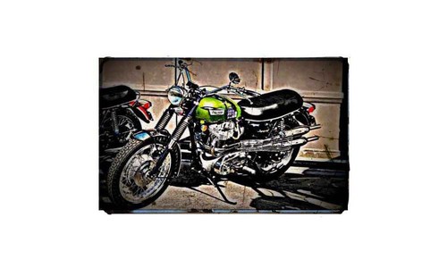 1970 tr6c bike - bike, motorcycle
