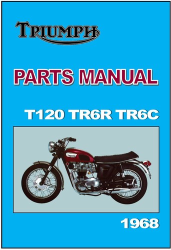 Triumph parts manual t120 - triumph,