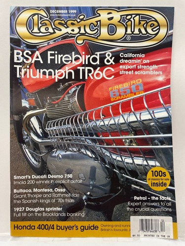 Classic bike magazine - classic, december