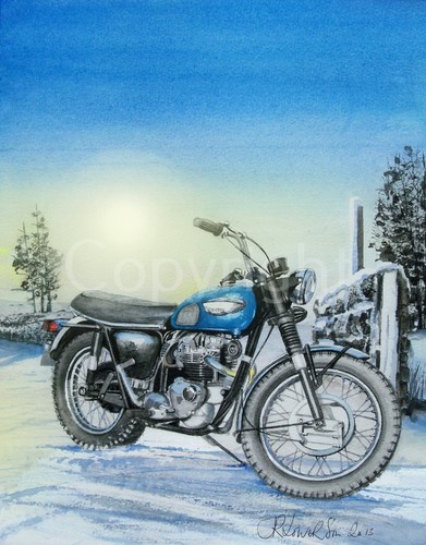 1960 tr6 triumph scrambler - triumph,