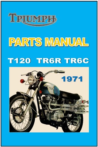 Triumph parts manual t120 - parts,