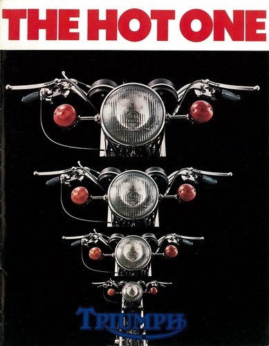 Triumph brochure t150 - t150, tr6