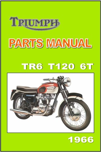 Triumph parts manual t120 - parts,