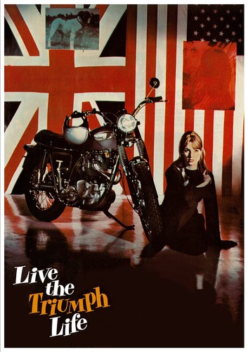 Triumph posters t120 - triumph,