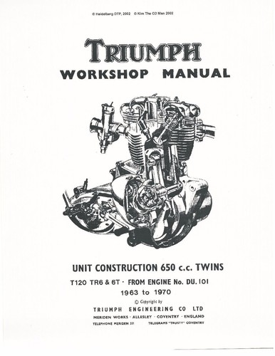 Triumph workshop service