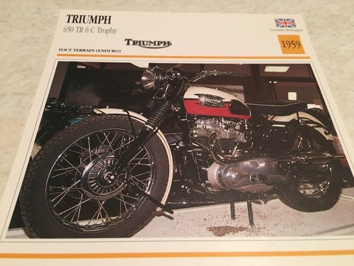 Triumph 650 tr6c trophy - tr6c,