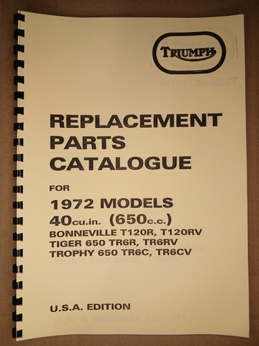 Triumph t120r tr6r tr6c - triumph,