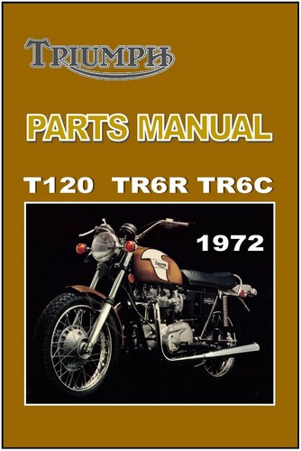 Triumph parts manual t120 - parts,