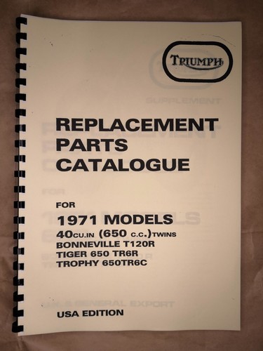 Triumph t120r tr6r tr6c parts - triumph,