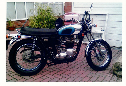 Triumph tr6c cycle - tr6c, m/cycle