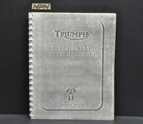 Vtg triumph tr6 - '68, r